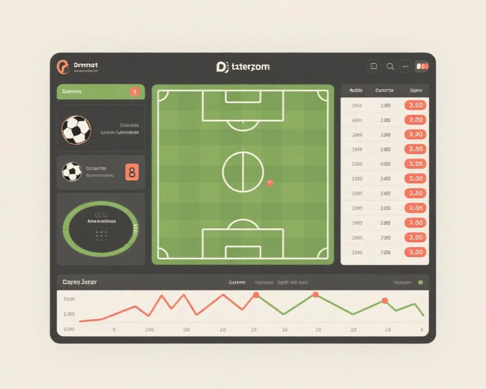 长期赔率与单场赔率结合分析示意图